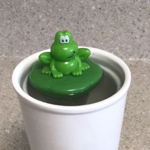 Frog Tea or Herb Infuser -Detachable Basket